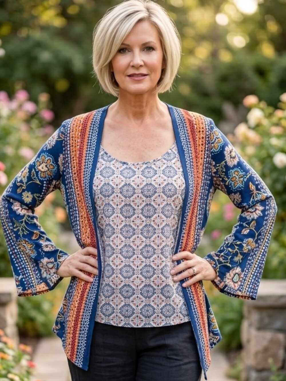 🚨CLEARANCE 🚨$15 Boho Two-piece Blouse🚨
